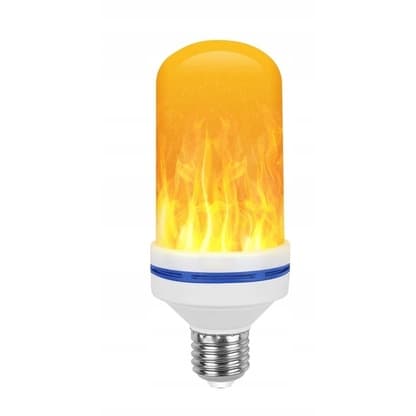 Żarówka imitująca płomień LED